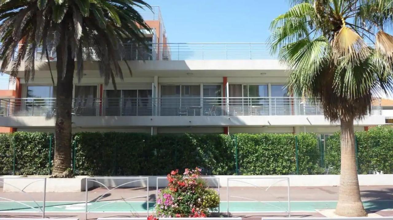 Cote D'Azur Joli Studio 50M Plage, Climatisation , Parking. Villeneuve-Loubet Εξωτερικό φωτογραφία