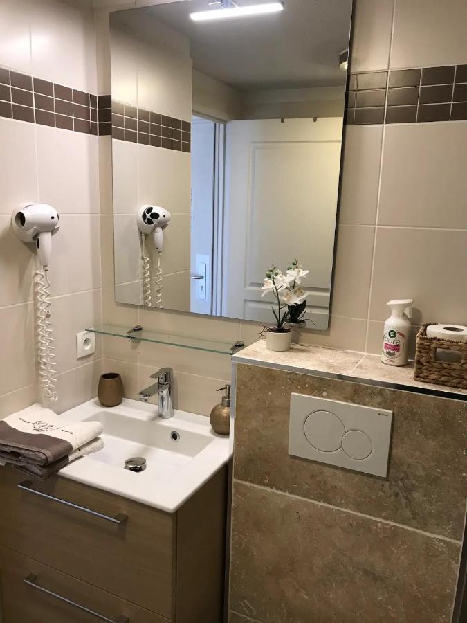 Cote D'Azur Joli Studio 50M Plage, Climatisation , Parking. Villeneuve-Loubet Εξωτερικό φωτογραφία