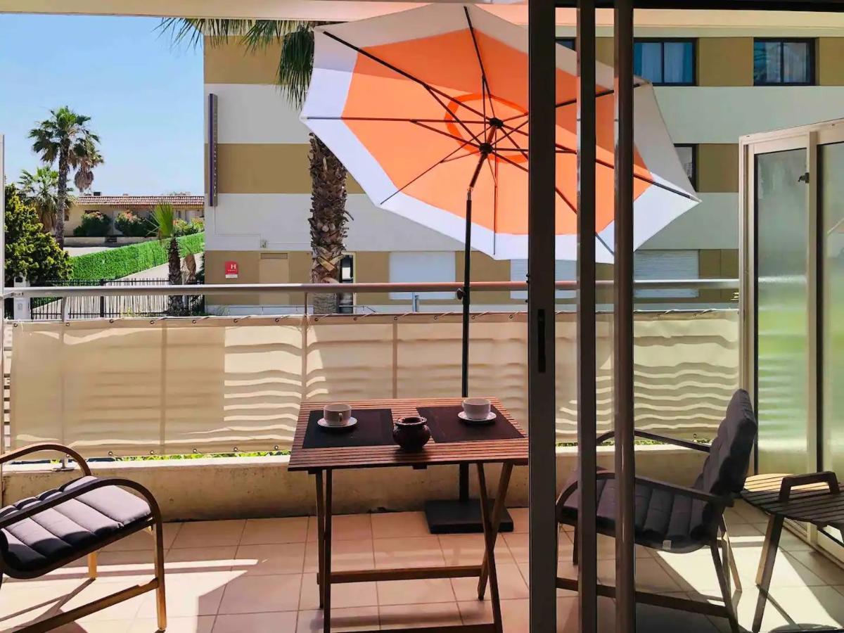 Cote D'Azur Joli Studio 50M Plage, Climatisation , Parking. Villeneuve-Loubet Εξωτερικό φωτογραφία