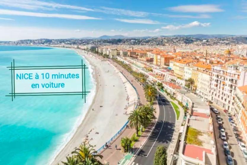 Cote D'Azur Joli Studio 50M Plage, Climatisation , Parking. Villeneuve-Loubet Εξωτερικό φωτογραφία